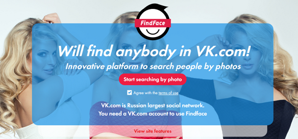 俄罗斯人脸识别服务被网友滥用：色情片女演员亲友频遭骚扰