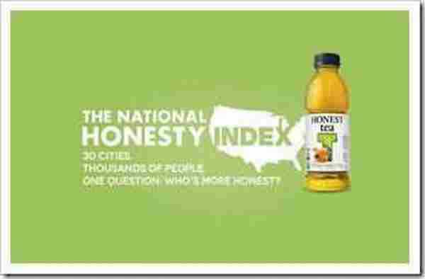 Honest Tea茶饮料营销创意：寻找美国最诚实的城市