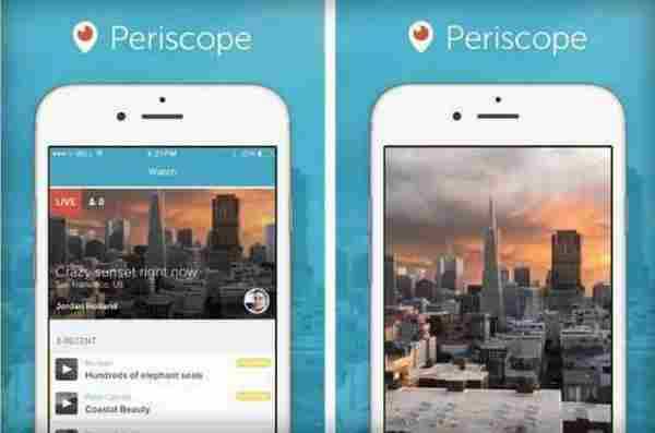 视频直播应用Periscope发布10天获百万用户