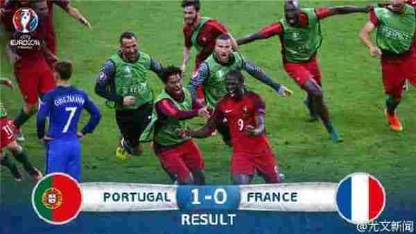 2016欧洲杯决赛比赛结果公布 恭喜葡萄牙1:0战胜法国