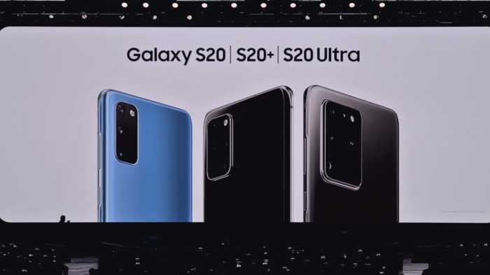 2020年2月13日 三星发布4款新机 Galaxy S20、Galaxy S20+、Galaxy S20 Ultra、Galaxy Z Flip