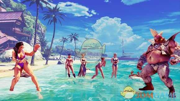 《街头霸王5》各战斗场景实际效果图一览