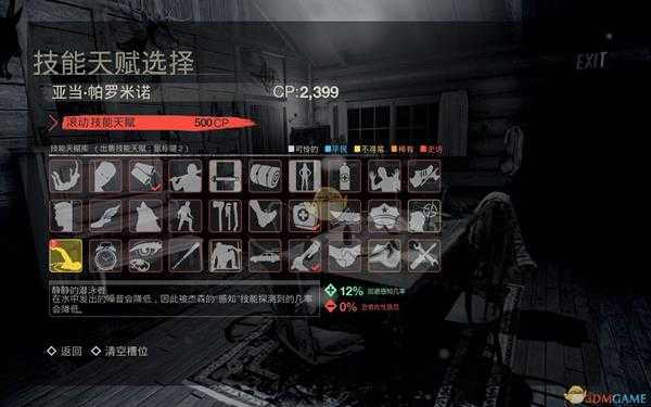 《13号星期五》人类技能介绍与详解