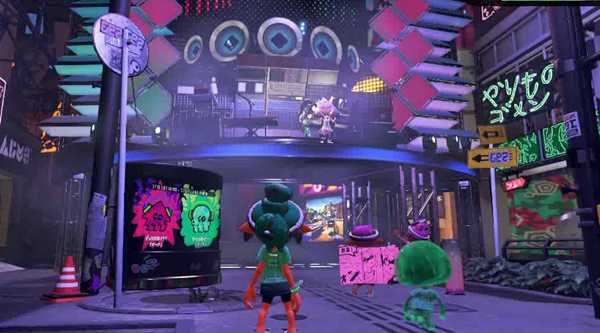 《喷射战士2》打工模式场景变化一览