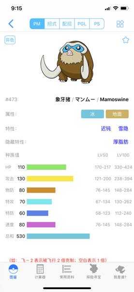 《宝可梦：剑/盾》象牙猪63单打配招