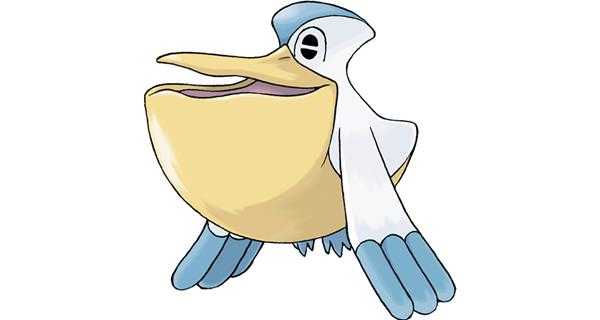 《宝可梦:剑/盾》铠之孤岛大嘴鸥图鉴