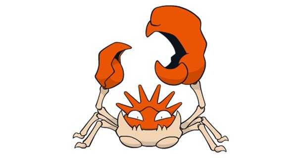 《宝可梦：剑/盾》铠之孤岛巨钳蟹图鉴