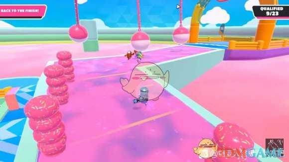 《糖豆人:终极淘汰赛》水涨爬高地图过关技巧
