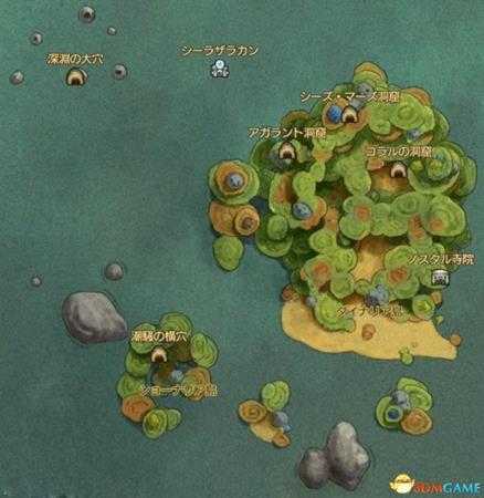 二之国2亡灵之国全区域地图 二之国2全地图详细标注