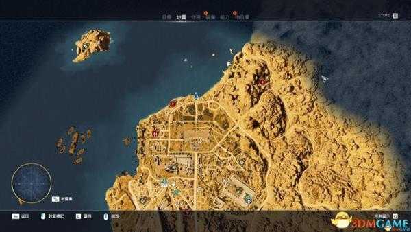 刺客信条起源DLC无形者4个莎草纸位置