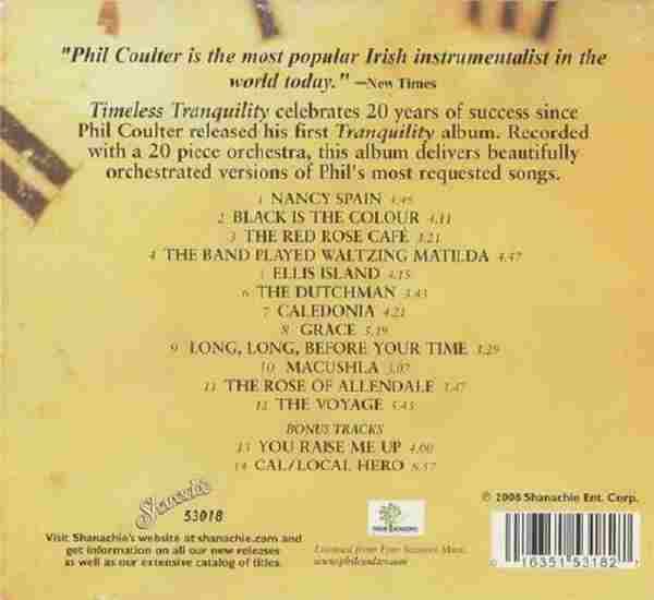 【爱尔兰钢琴】PhilCoulter-TimelessTranquility(TwentyYearCelebration)(FLAC)