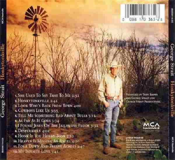 【欧美乡村】GeorgeStrait-2003-Honkytonkville(FLAC)