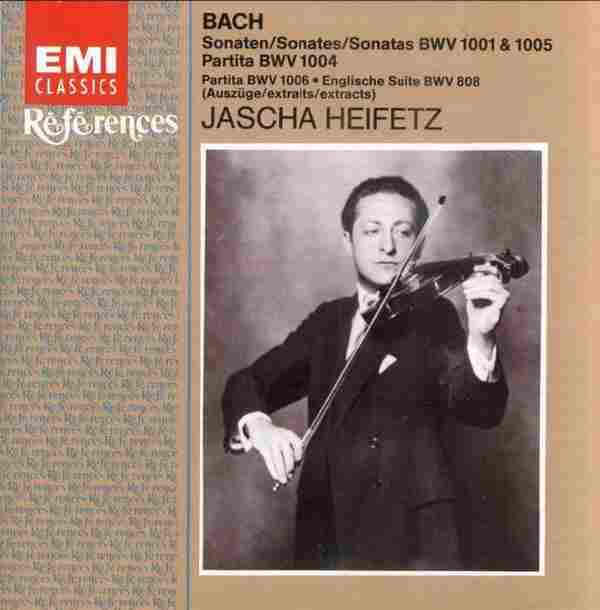 【古典音乐】海菲兹《巴赫-无伴奏小提琴奏鸣曲与组曲》1992[FLAC+CUE/整轨]