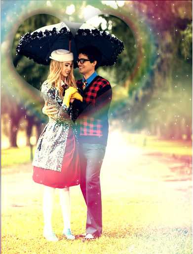 用Photoshop营造出浪漫甜蜜的效果