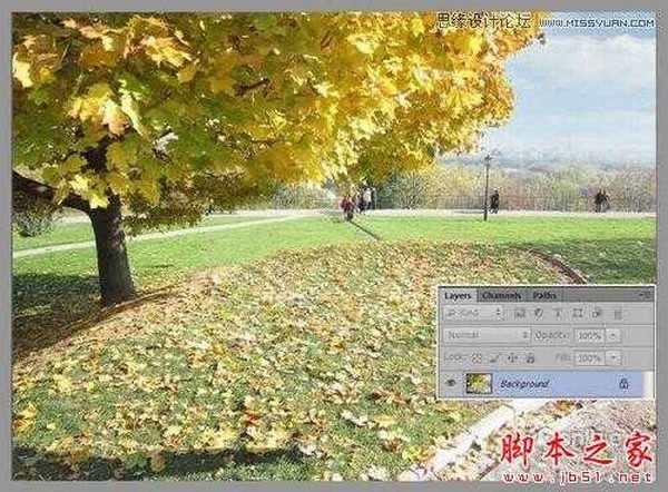 Photoshop CS6设计制作超酷的秋季风格3D立体字