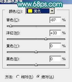 Photoshop为树林人物图片调制出梦幻的淡调青紫色