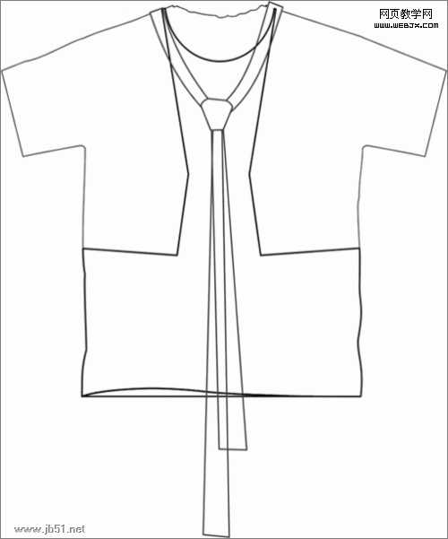 Coreldraw(CDR)设计制作休闲服装效果图实例教程