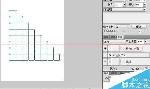 Fireworks CS5怎么制作3D网格线？