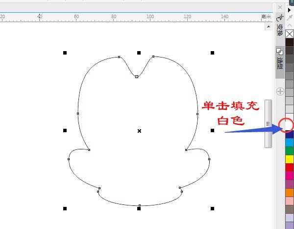 cdr怎么手绘卡通米老鼠? cdr画米老鼠的教程