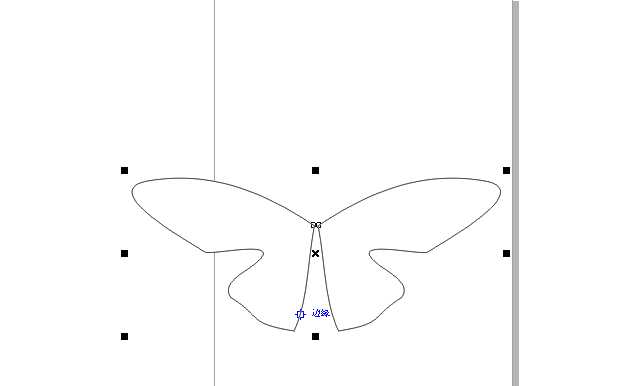 怎样用coreldraw画蝴蝶?coreldraw简单绘制蝴蝶教程